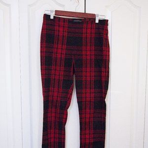 Plaid Trouser